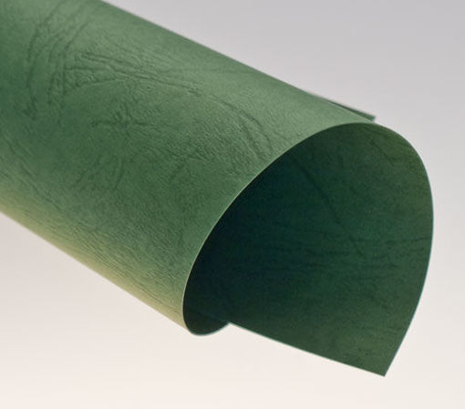 Slika Korice za uvez A4(250g/m2) LEDERKARTON zelene 100/1 Lamin8er
