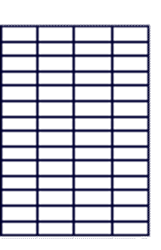Slika Naljepnice  52,5x 21,2 bijele 100/1 HEISAP-EUROPE 100*