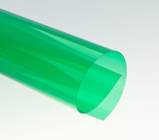 Slika Korice za uvez A4(200µ) PVC prozirne zelene 100/1 Lamin8er