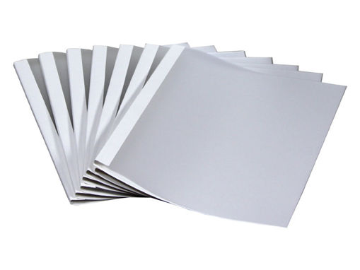 Slika Korice za termo uvez  4mm bijele 50/1