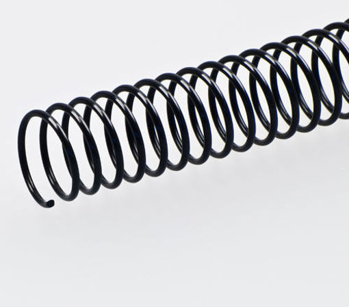 Slika Spirale za uvez plastične Coil 4:1 #24 crne 50/1