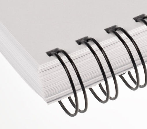 Slika Spirale za uvez žičane (3:1) # 9.5 (3/8") crne A4 100/1 RS