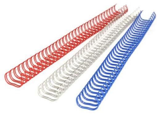 Slika Spirale za uvez žičane (3:1) #12.7 (1/2") srebrne A4 100/1 RS